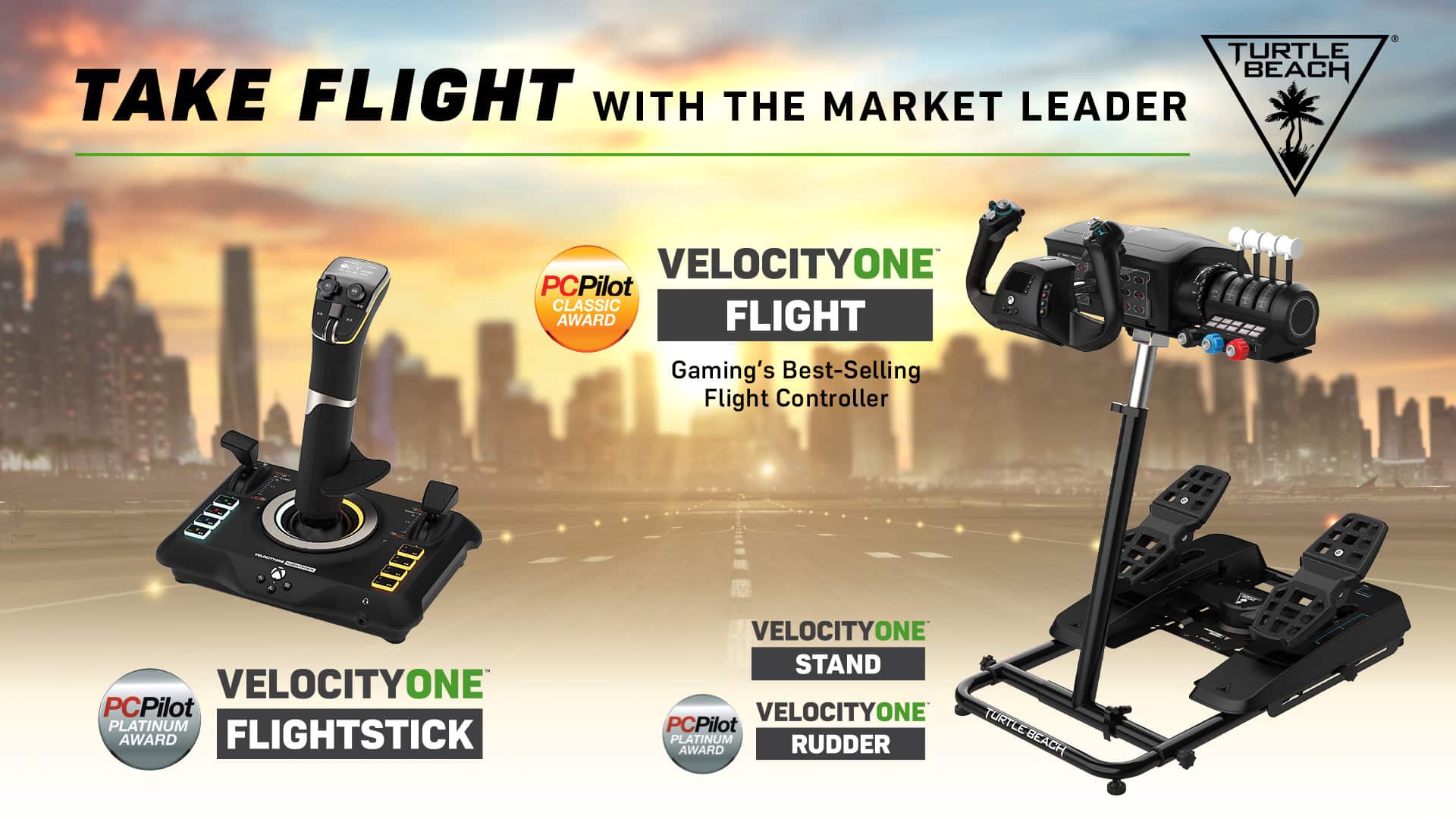 Turtle Beach VelocityOne Flight Becomes Best-Selling Flight