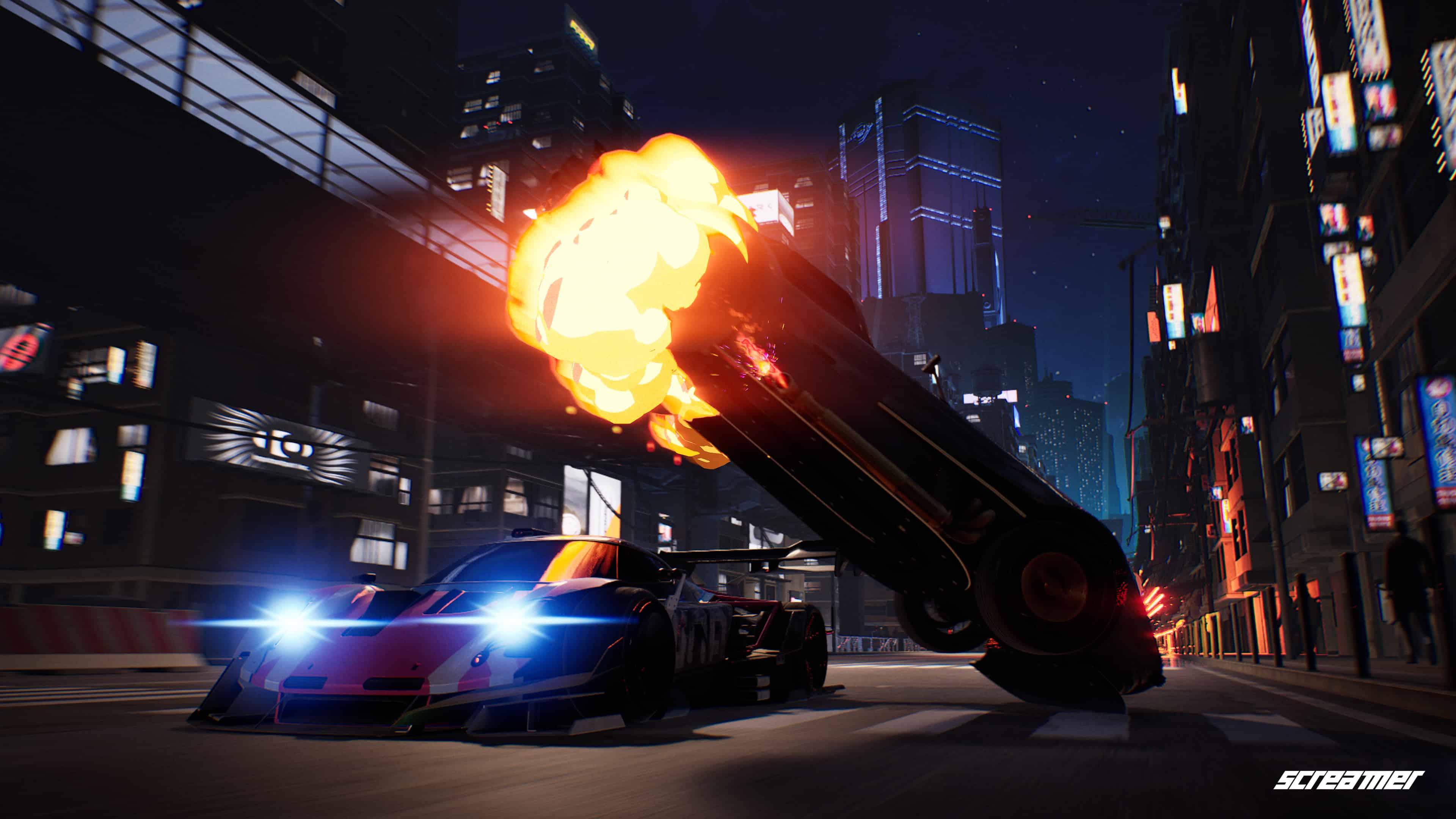 Screamer Hands-On Preview - A Twin-Stick Racer With Style - MP1st